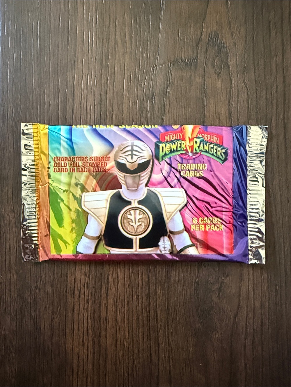 PowerRanger VINTAGE Trading Card Pack collectors